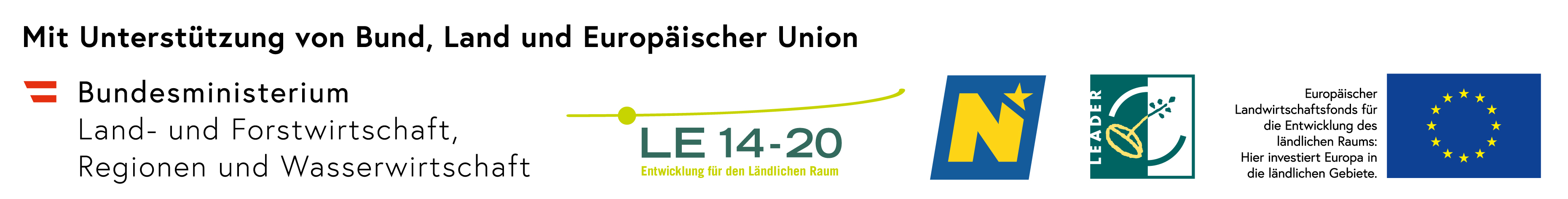 Mit Unterstützung von Bund, Land und EU